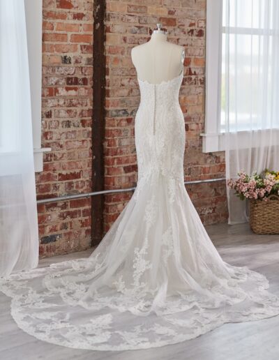 Maggie Sottero Ralston lace wedding dress